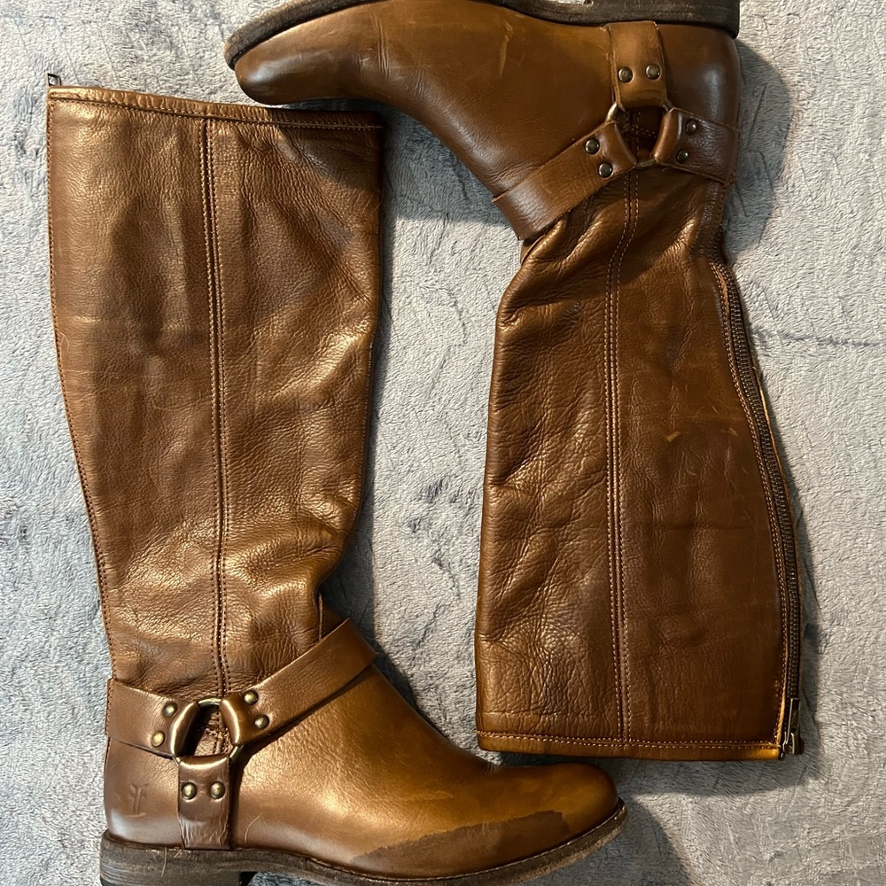Frye Harness Boots